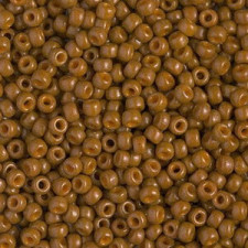 Miyuki rocailles Perlen 8/0 - Duracoat opaque sienna 8-4459
